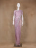 Light Purple Floral Designed Organza Designer Saree - Diadem