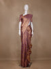 Light Purple Floral Woven Motifs Pure Kanchipuram Silk Saree - Diadem