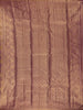 Light Purple Floral Woven Motifs Pure Kanchipuram Silk Saree - Diadem