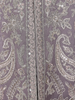 Lilac Grey Floral And Paisley Embroidery Net Sherwani Suit