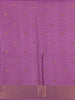 Magenta Purple floral Design Semi Tissue Saree - Diadem