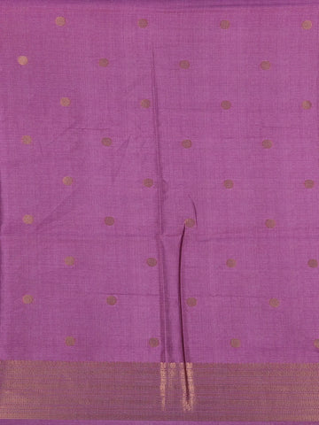 Magenta Purple floral Design Semi Tissue Saree - Diadem