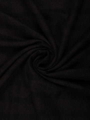 Maroon Checked Design Viscose Men's Suit - Diadem