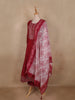 Maroon Embroidered Design Cotton Anarkali Salwar Suit