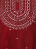 Maroon Embroidered Design Cotton Anarkali Salwar Suit