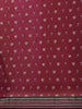 Maroon Floral Printed Kota Cotton Saree - Diadem
