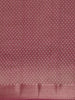 Maroon Geometric Ajrakh Print Chandheri Cotton Saree