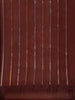 Maroon Paisley Butta Woven Design Banarasi Silk Saree