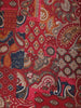 Maroon Paisley and Geometric Printed Rayon Kurti