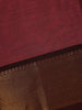 Maroon Solid Cotton Fancy Saree - Diadem