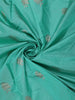 Mint Green Floral Butta  Woven Katan Banarasi Saree