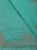 Mint Green Floral Butta  Woven Katan Banarasi Saree