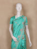 Mint Green Floral Butta  Woven Katan Banarasi Saree
