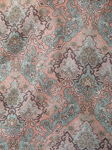 Multi-Colored Paisley Designed Cotton Kurta Set - Diadem