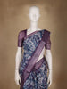 Multicolor Abstract Printed Cotton Saree - Diadem