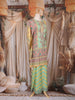 Multicolor Floral Design Crepe Kaftan Suit