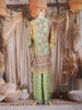 Multicolor Floral Design Crepe Kaftan Suit