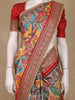 Multicolor Printed Design Banarasi Silk Saree