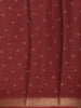 Mustard Pochampally Ikat Design Cotton Saree with Zari Border