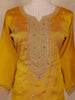 Mustard Yellow Embroidered Design Straight Cut Salwar Suit with Dupatta