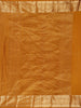 Mustard Yellow Floral Woven Design Kanchipuram Silk Saree