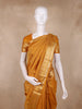 Mustard Yellow Floral Woven Design Kanchipuram Silk Saree