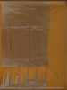 Mustard Yellow Geometric Woven Kota Cotton Saree - Diadem