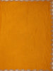 Mustard Yellow Stone Designed Georgette Fancy Saree - Diadem