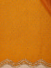 Mustard Yellow Stone Designed Georgette Fancy Saree - Diadem