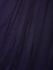 Navy Blue Floral Design Georgette Ready To Wear Saree with Designer Blouse - Diadem