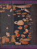 Navy Blue Floral And Bird Print Kota Cotton Saree with Woven Border - Diadem