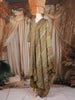 Olive Green Floral Printed Cotton Salwar Suit with Dupatta