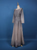 Ombre Effect Glitter Shimmer Party Wear Gown - Diadem