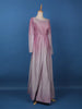 Ombre Effect Glitter Shimmer Party Wear Gown - Diadem