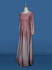 Ombre Effect Glitter Shimmer Party Wear Gown - Diadem
