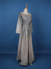Ombre Effect Glitter Shimmer Party Wear Gown - Diadem