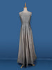 Ombre Effect Shimmer Solid Party Wear Gown - Diadem
