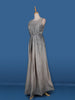 Ombre Effect Shimmer Solid Party Wear Gown - Diadem