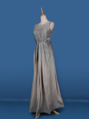 Ombre Effect Shimmer Solid Party Wear Gown - Diadem