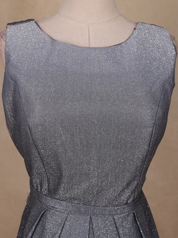 Ombre Effect Shimmer Solid Party Wear Gown - Diadem