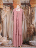 Onion Pink Sequins Design Georgette Palazzo Suit with Choker Dupatta