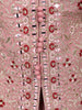 Onion Pink Sequins Design Georgette Palazzo Suit with Choker Dupatta