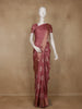 Onion Pink Stripes Design Cotton Saree