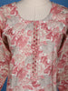 Onion Pink Floral Printed Cotton Salwar Suit - Diadem