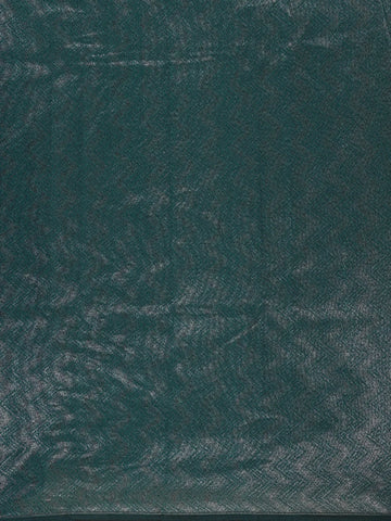 Brown Zigzag Design Kota Cotton Saree - Diadem