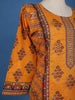 Orange Diamond Designed Cotton Salwar Suit - Diadem