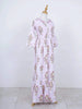 Light Pink Long Kurti Adorned in Floral Prints - Diadem