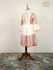 Ivory Kurti Adorned with Floral Thread work - Diadem