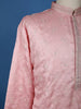 Pastel Pink Thread Embroidered Kurta Set , With Pant - Diadem