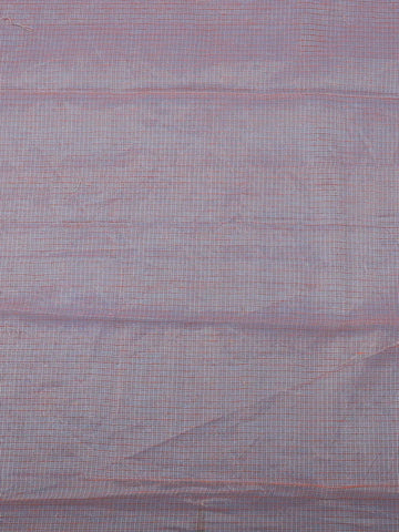 Peach Floral Motif Embroidered Chandheri Cotton Saree - Diadem